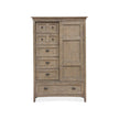 Magnussen Home Paxton Place Dovetail Grey Door Chest