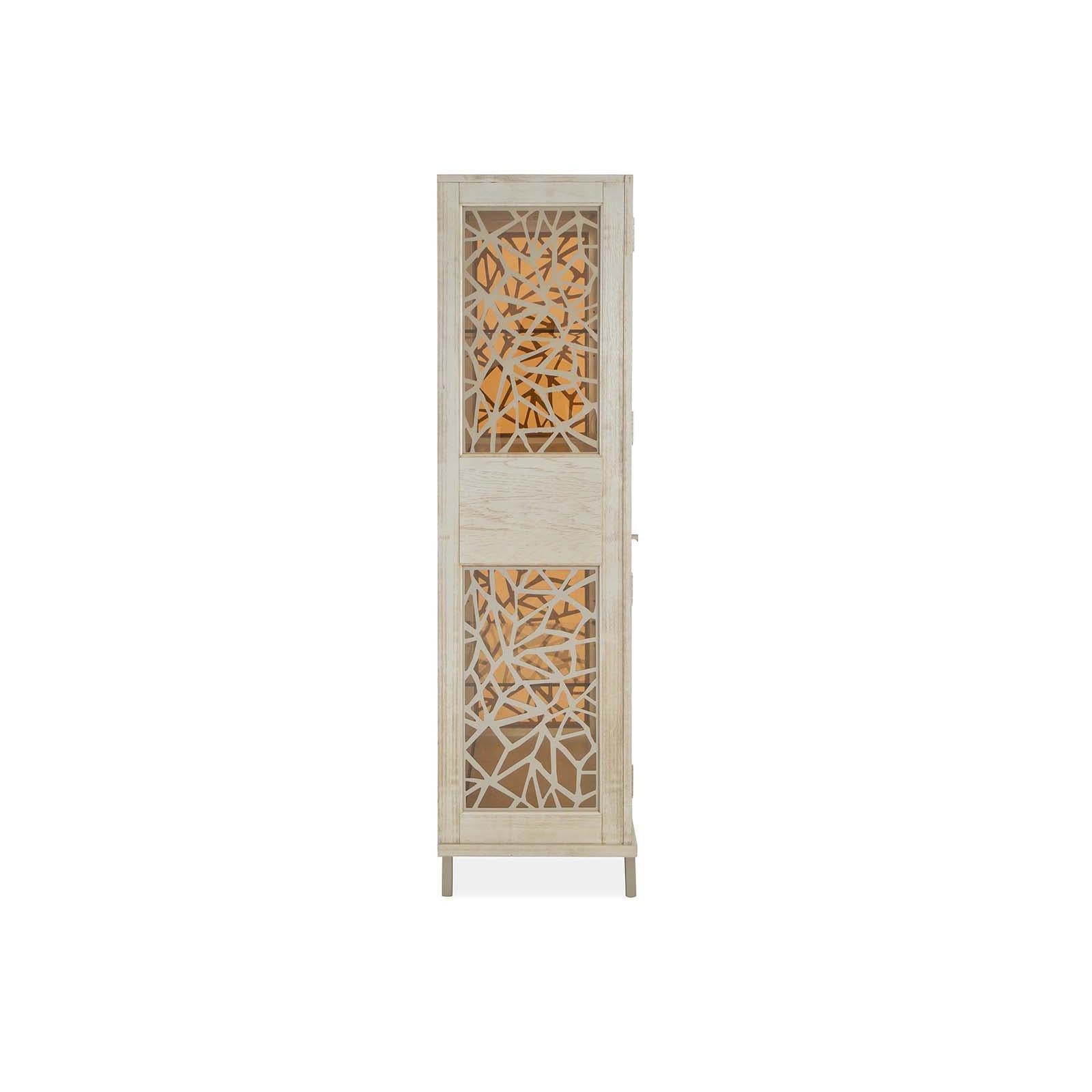 Magnussen Home Lenox Acadia White Display Cabinet