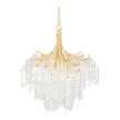 Corbett Genoa 9 Light Gold Leaf Chandelier Ceiling Light