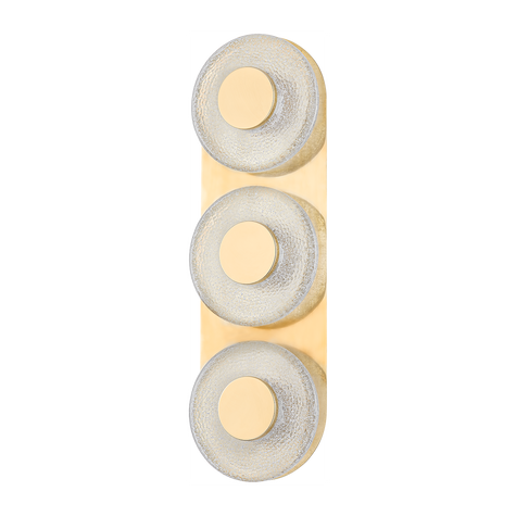 Corbett Pearl 3 Light Wall Sconce Wall Light