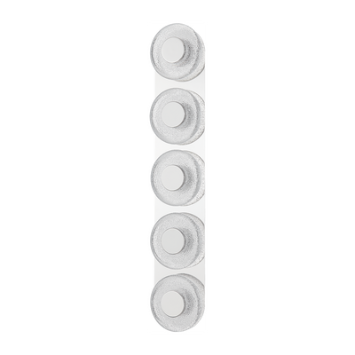Corbett Pearl 5 Light Polished Nickel Wall Sconce Wall Light Clearance