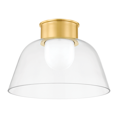 Hudson Valley Lighting Lakeside 1 Light 14 inch Flush Mount Ceiling Light