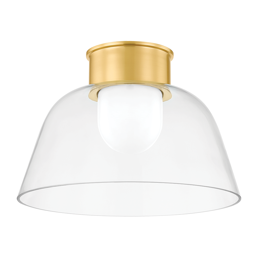 Hudson Valley Lighting Lakeside 1 Light 14 inch Flush Mount Ceiling Light