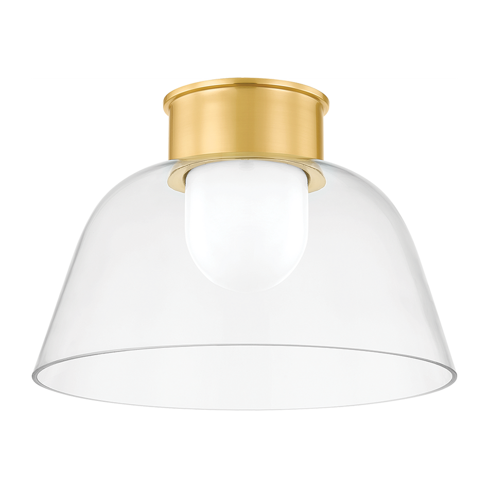 Hudson Valley Lighting Lakeside 1 Light 14 inch Flush Mount Ceiling Light