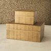 Global Views Brass Kokoro Etched Box