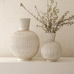 Global Views Furrow Sphere Vase