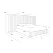 Sunpan Tarrant King Bed