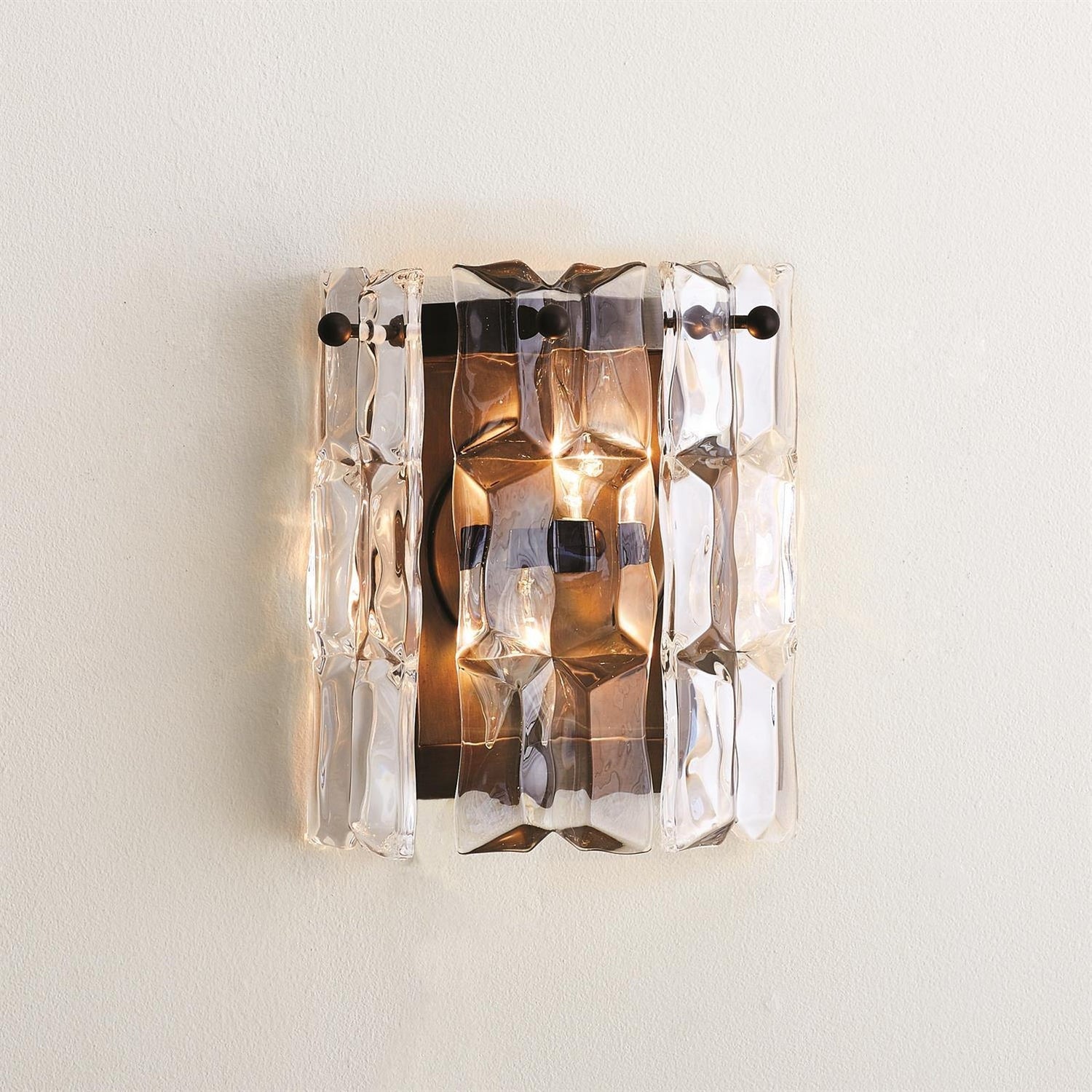 Global Views Hardwired Prism Wall Sconce