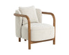 Sunpan Beatrice Lounge Chair - Dove Cream