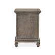 Magnussen Home Lancaster Dovetail Grey End Table