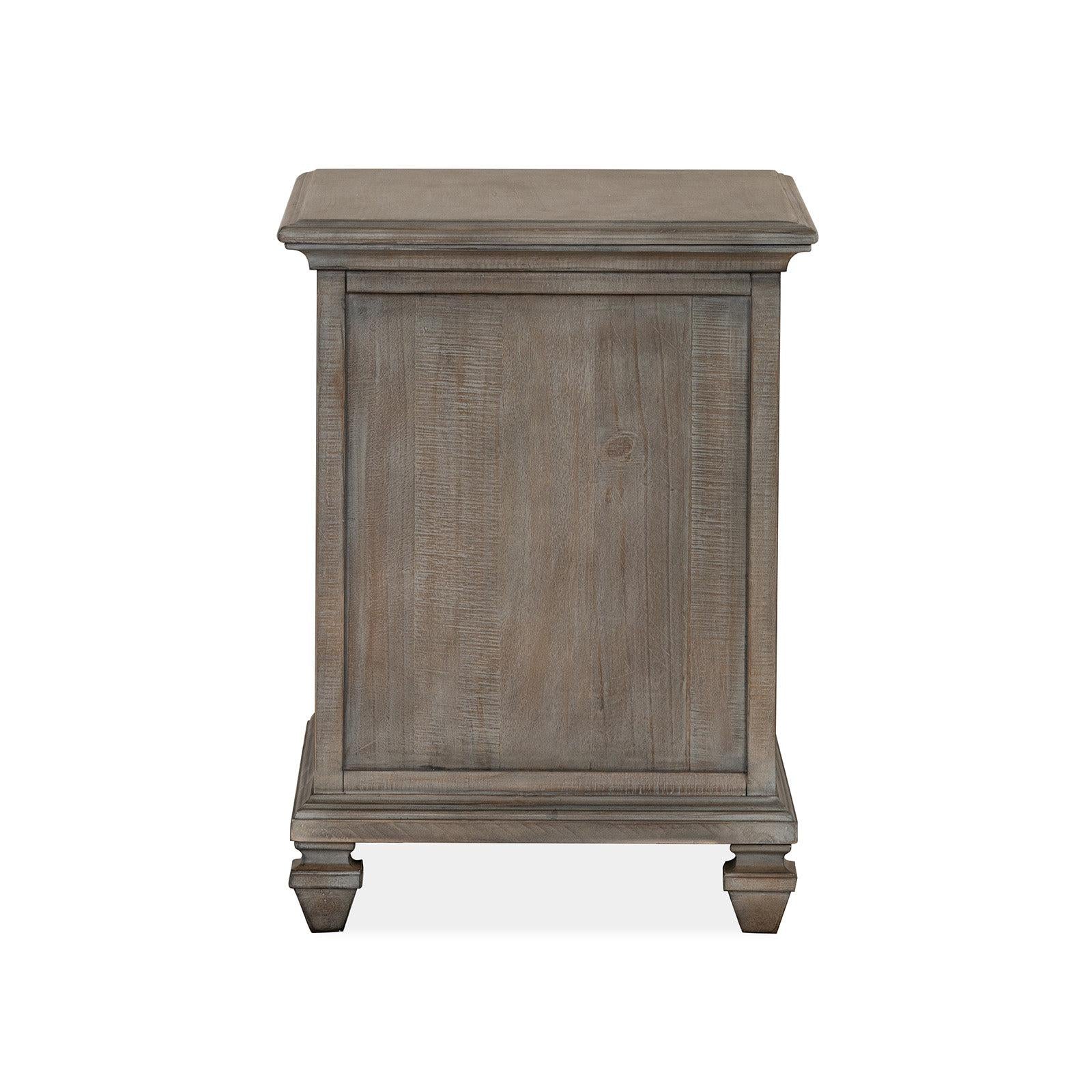Magnussen Home Lancaster Dovetail Grey End Table