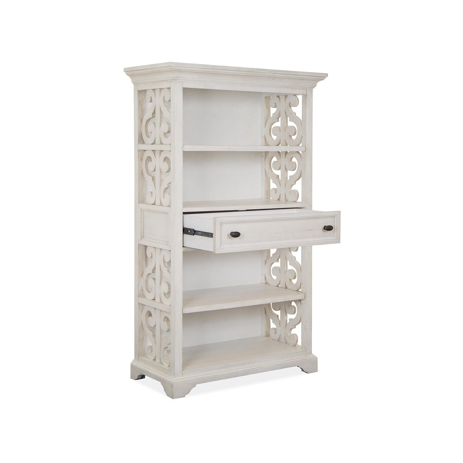 Magnussen Home Bronwyn Alabaster Bookcase