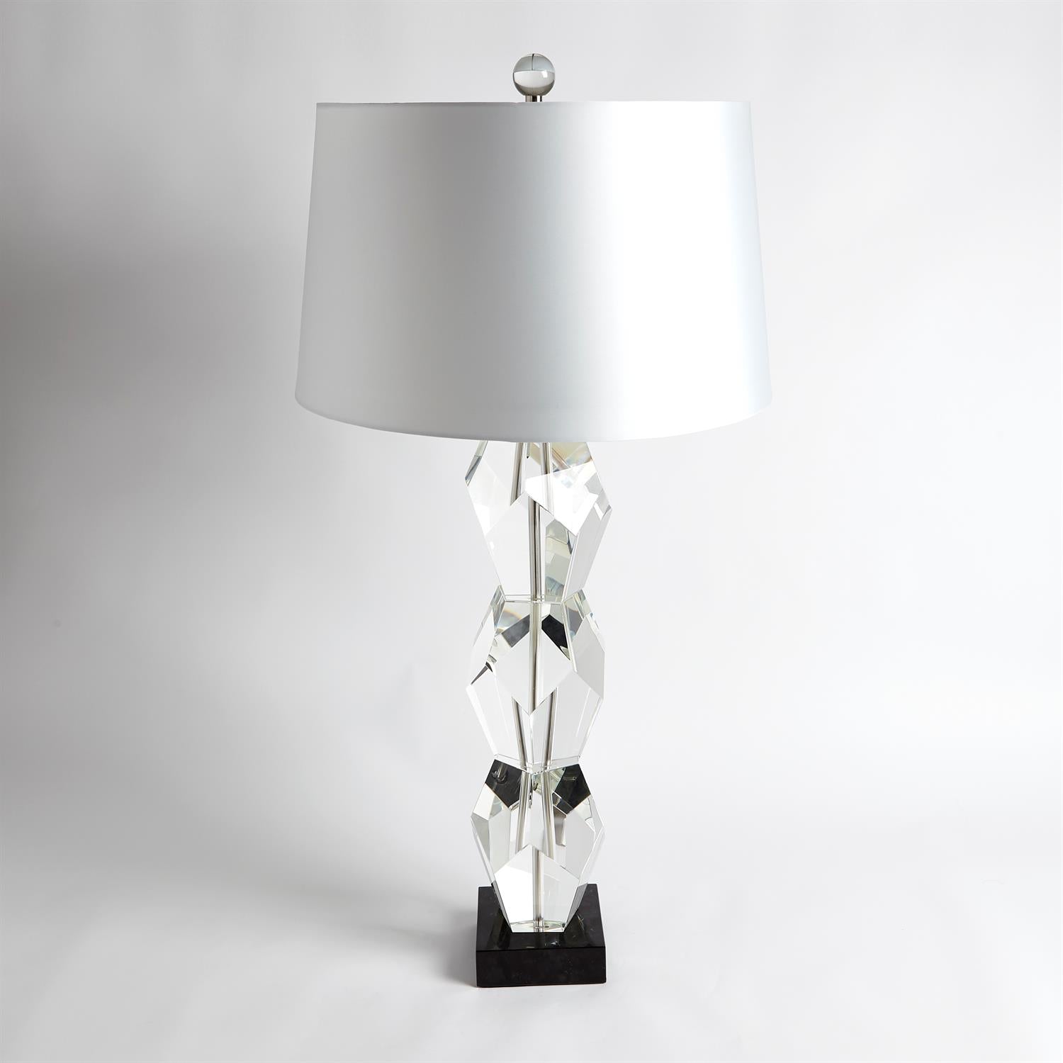 Global Views Facet Block Lamp Clearance