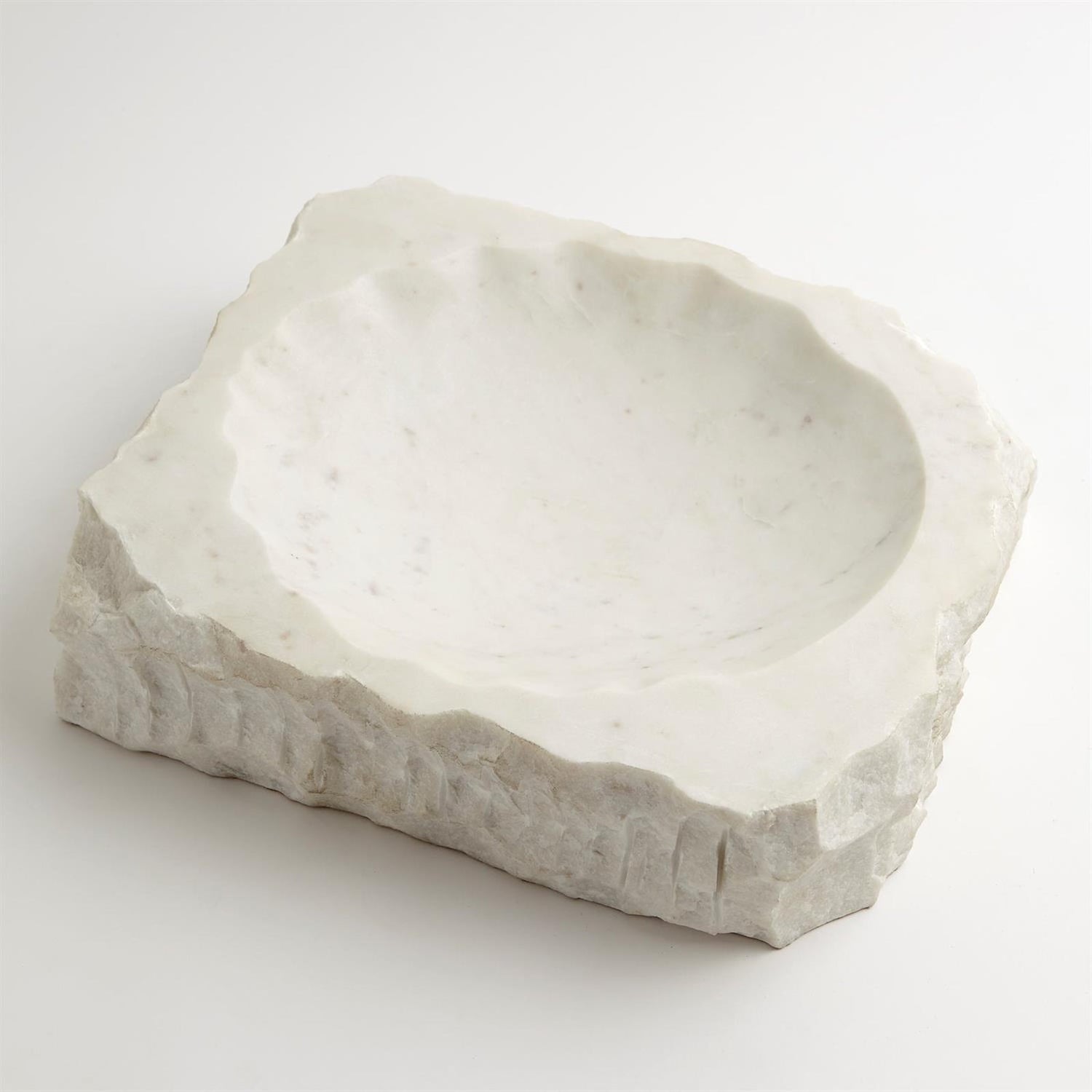 Global Views Chiseled Block Bowl