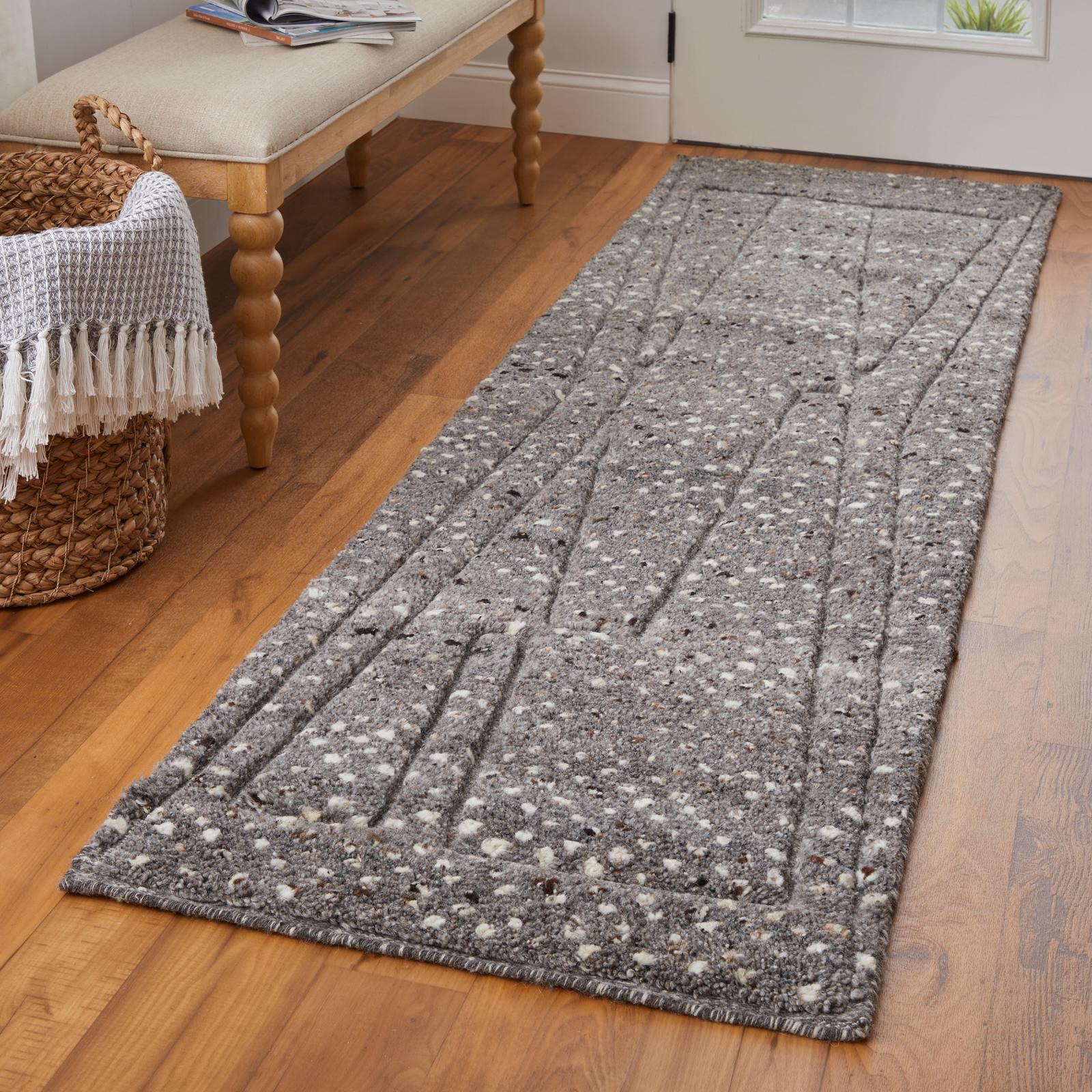 Feizy Dering T6042 Modern Polka Dots, Rug