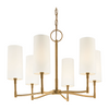Hudson Valley Lighting Dillon 6 Light 25 inch Chandelier Ceiling Light