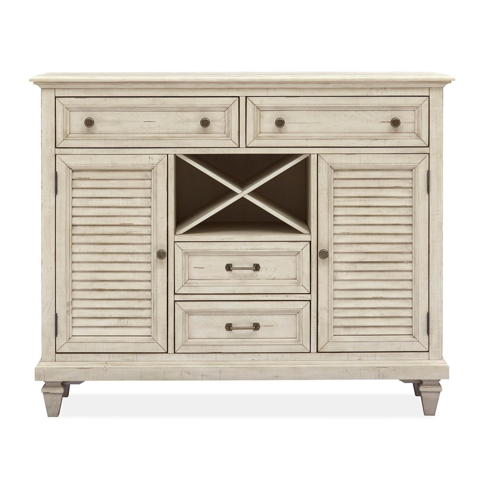 Magnussen Home Newport Alabaster Server