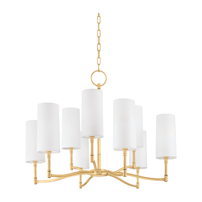 Hudson Valley Lighting Dillon 9 Light 30 inch Chandelier Ceiling Light