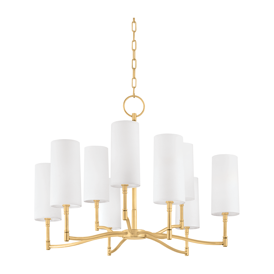 Hudson Valley Lighting Dillon 9 Light 30 inch Chandelier Ceiling Light