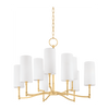 Hudson Valley Lighting Dillon 9 Light 30 inch Chandelier Ceiling Light