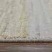 Feizy Eastfield 69FTF Modern Abstract Rug in Yellow/Ivory/Gold