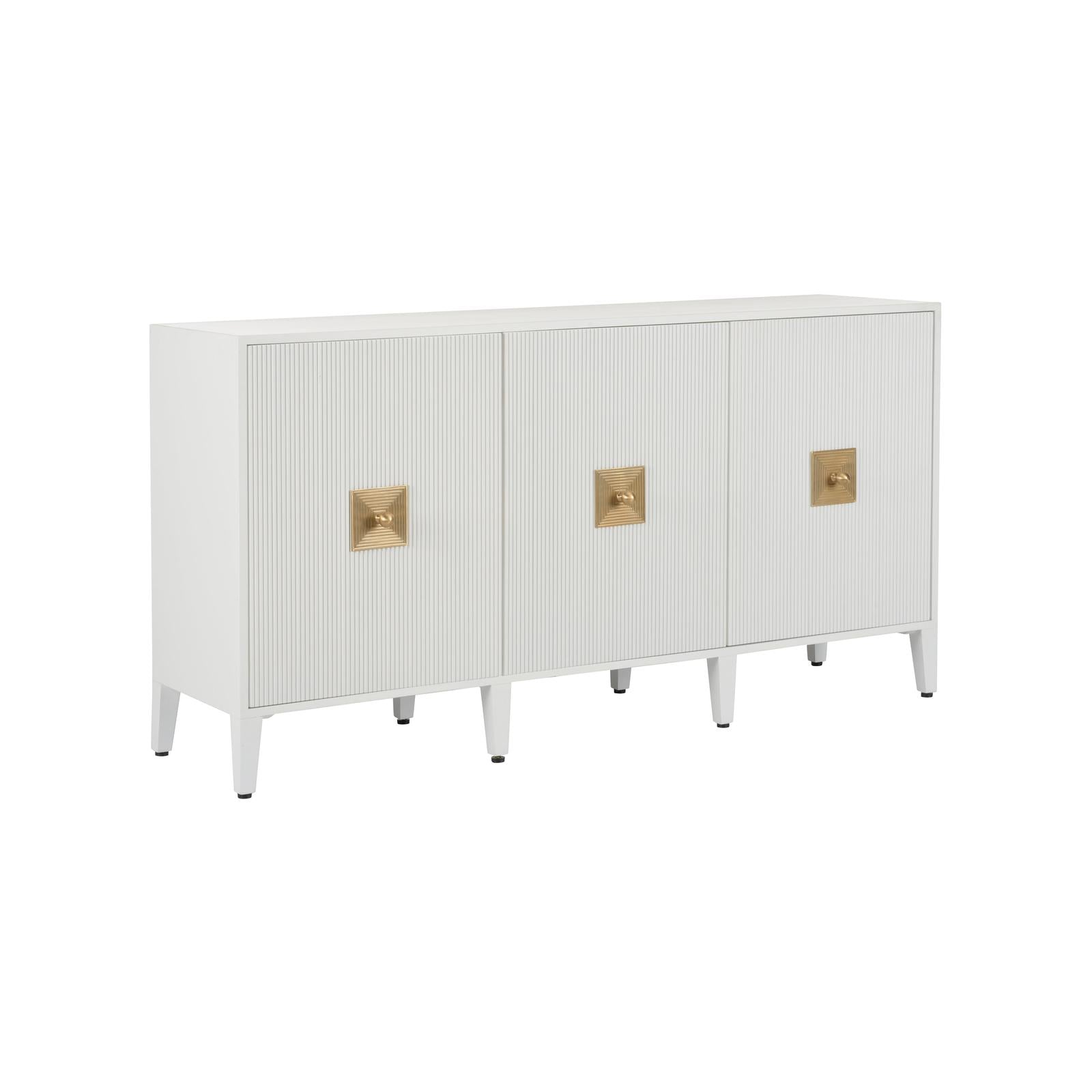 Chelsea House Burns White Credenza