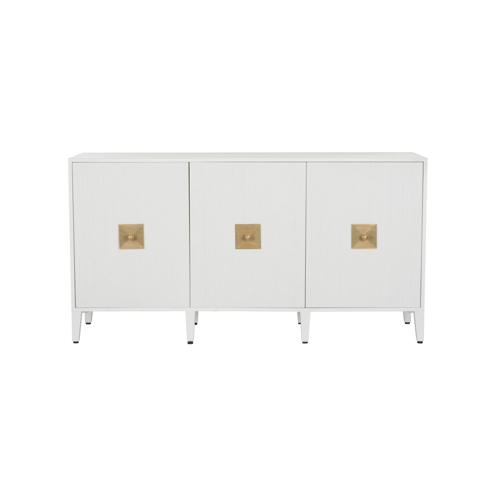 Chelsea House Burns White Credenza
