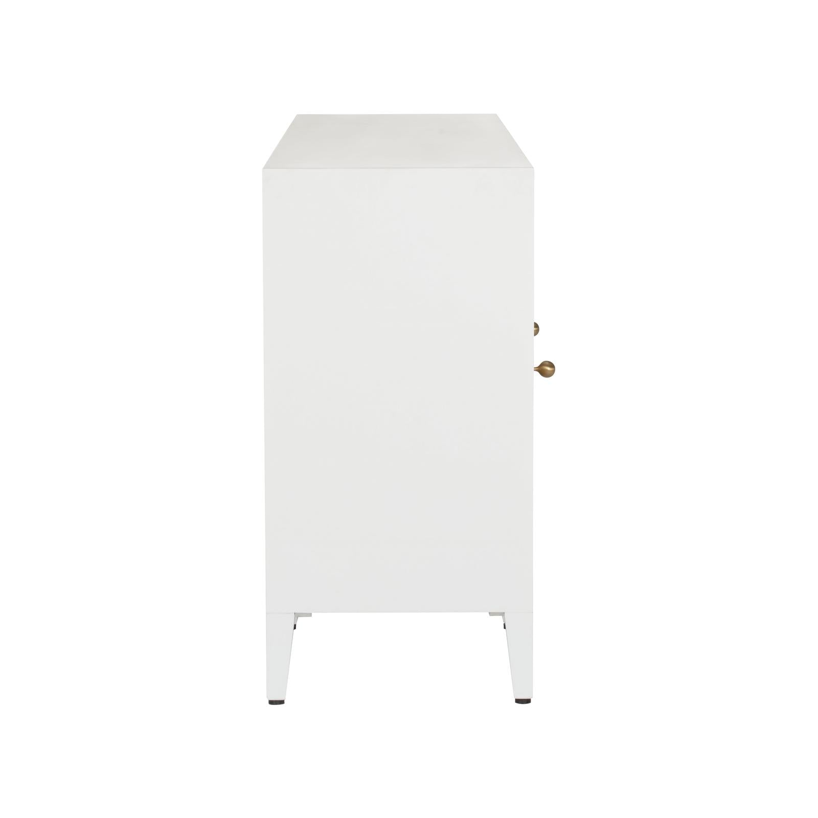Chelsea House Burns White Credenza
