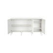 Chelsea House Burns White Credenza