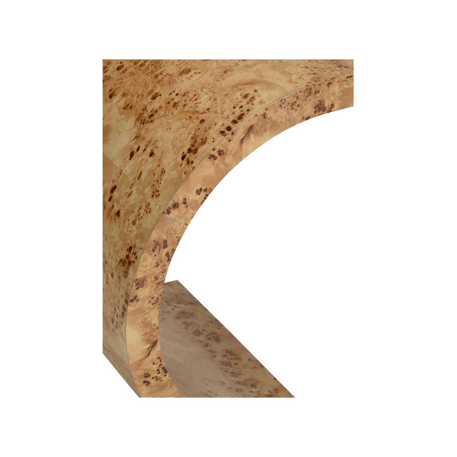 Chelsea House Bridges Burlwood Console