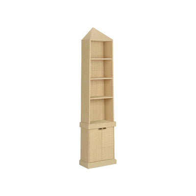 Chelsea House Grass Cloth Bookcase