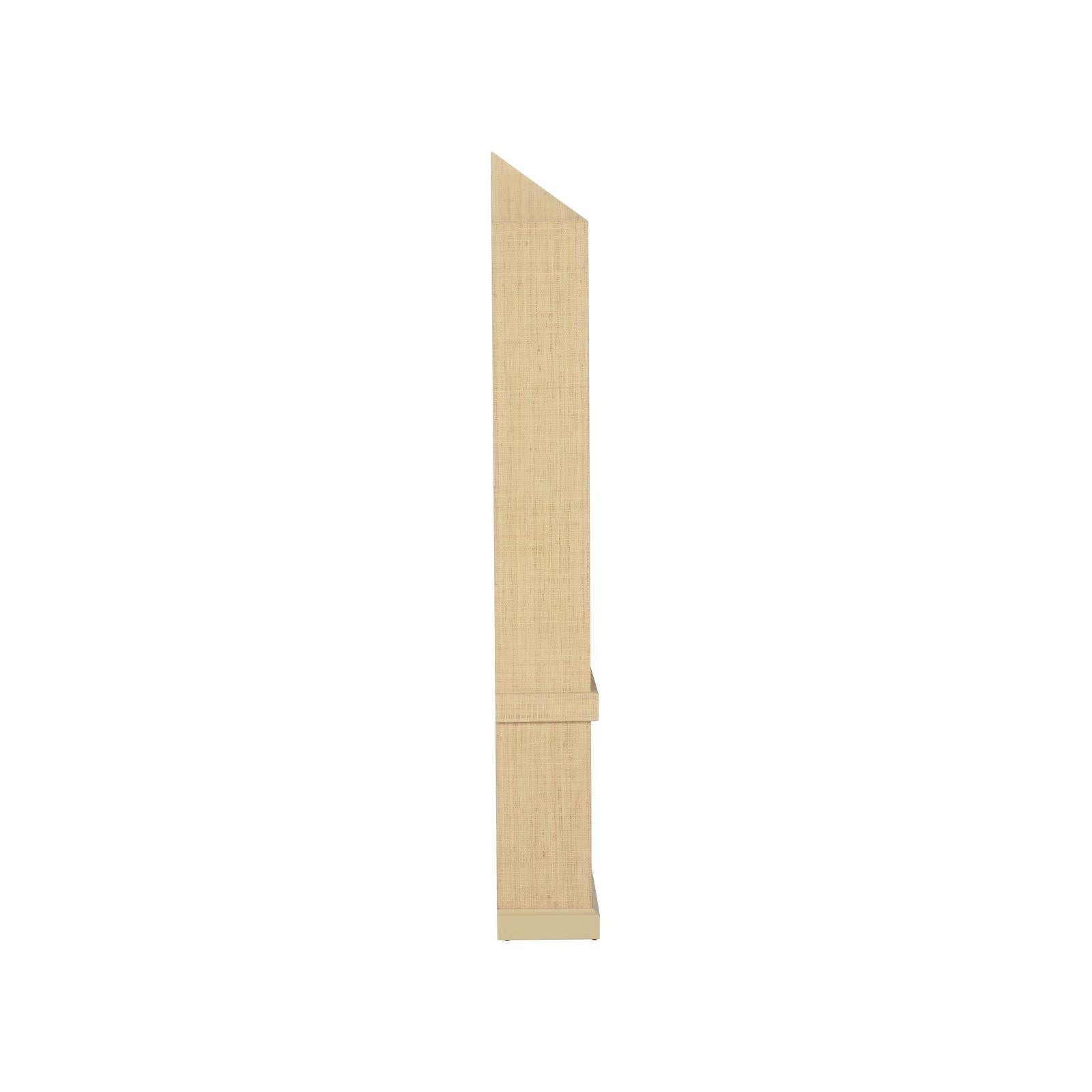 Chelsea House Grass Cloth Bookcase