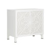 Chelsea House Flower of Life White Cabinet