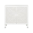 Chelsea House Flower of Life White Cabinet