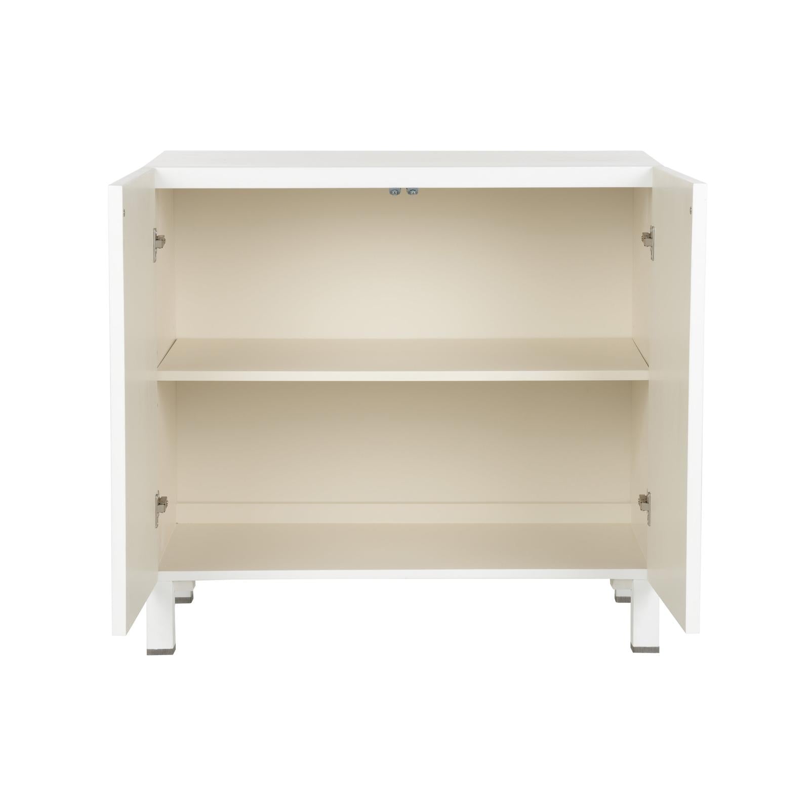 Chelsea House Flower of Life White Cabinet