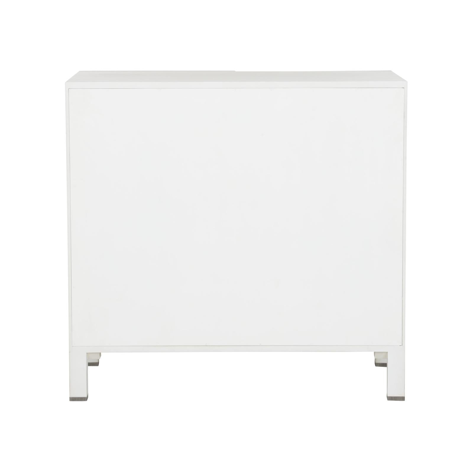 Chelsea House Flower of Life White Cabinet