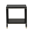 Chelsea House Jeza Black Side Table