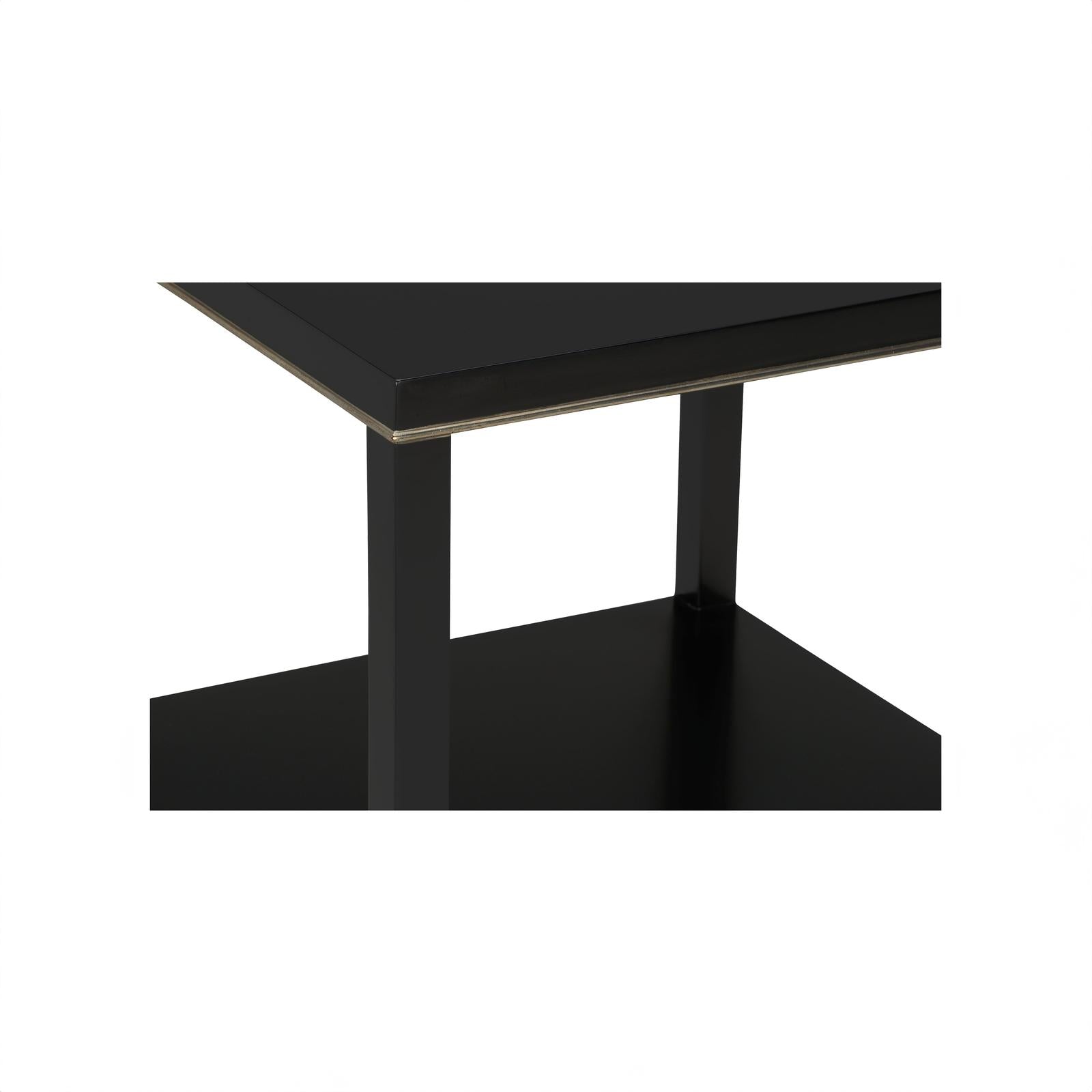 Chelsea House Jeza Black Side Table