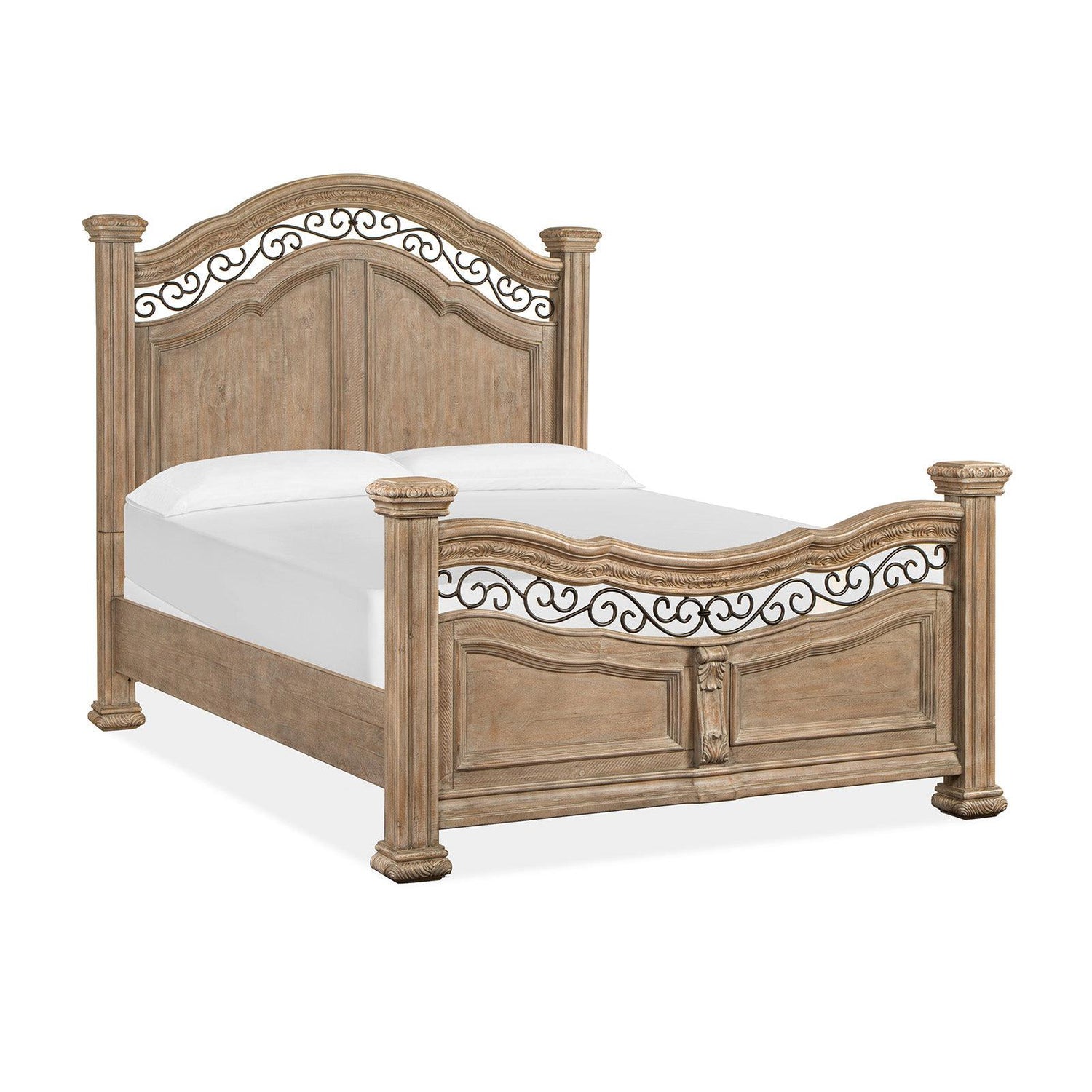 Magnussen Home Marisol Fawn Panel Bed