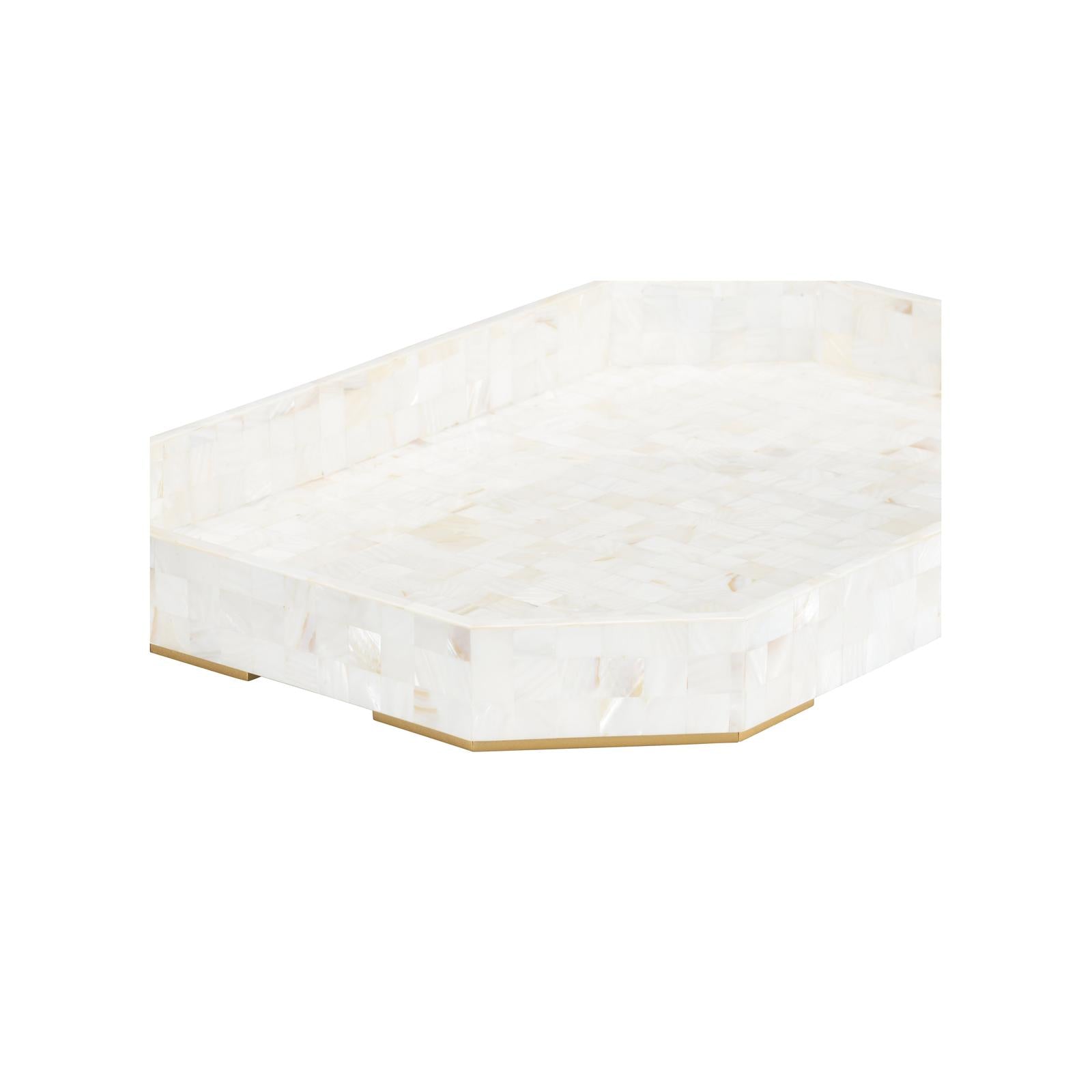 Chelsea House Dasanti Mother of Pearl Tray