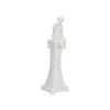 Chelsea House Chinoiserie Woman on Pedestal, White