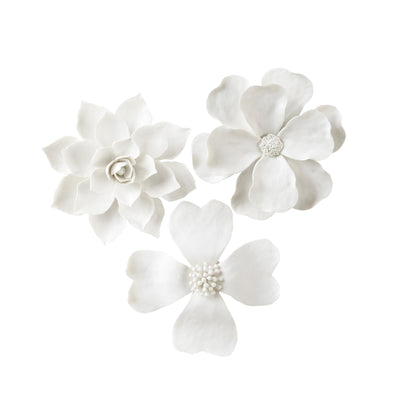 Chelsea House Decorative Wall Flowers - Set of 3