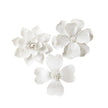 Chelsea House Decorative Wall Flowers, Set of 3