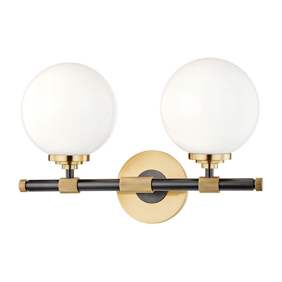 Hudson Valley Lighting Bowery 2 Light 15 inch Bath and Vanity Wall Light