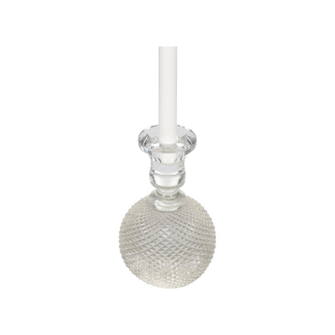 Chelsea House Glass Round Candleholder