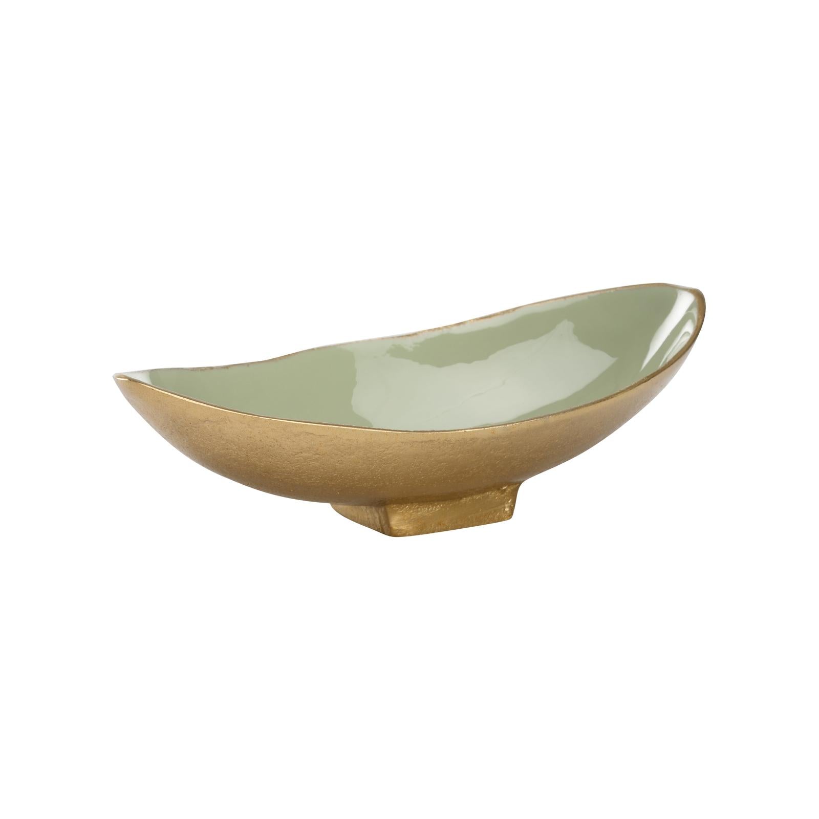 Chelsea House Small Green Enameled Bowl