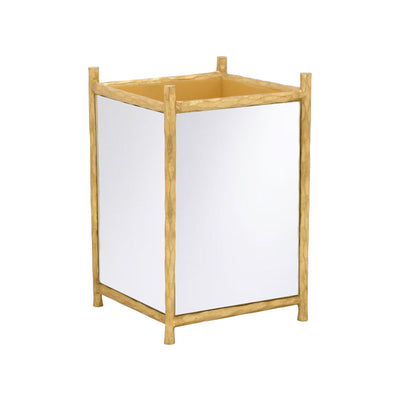 Chelsea House Hand Hammered Mirror Planter