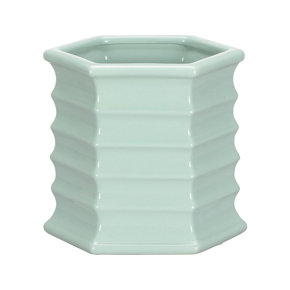 Chelsea House Seafoam Small Willow Planter