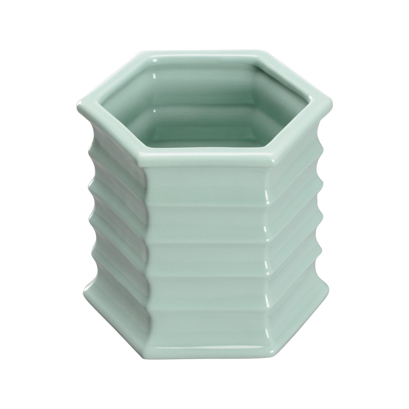 Chelsea House Seafoam Small Willow Planter