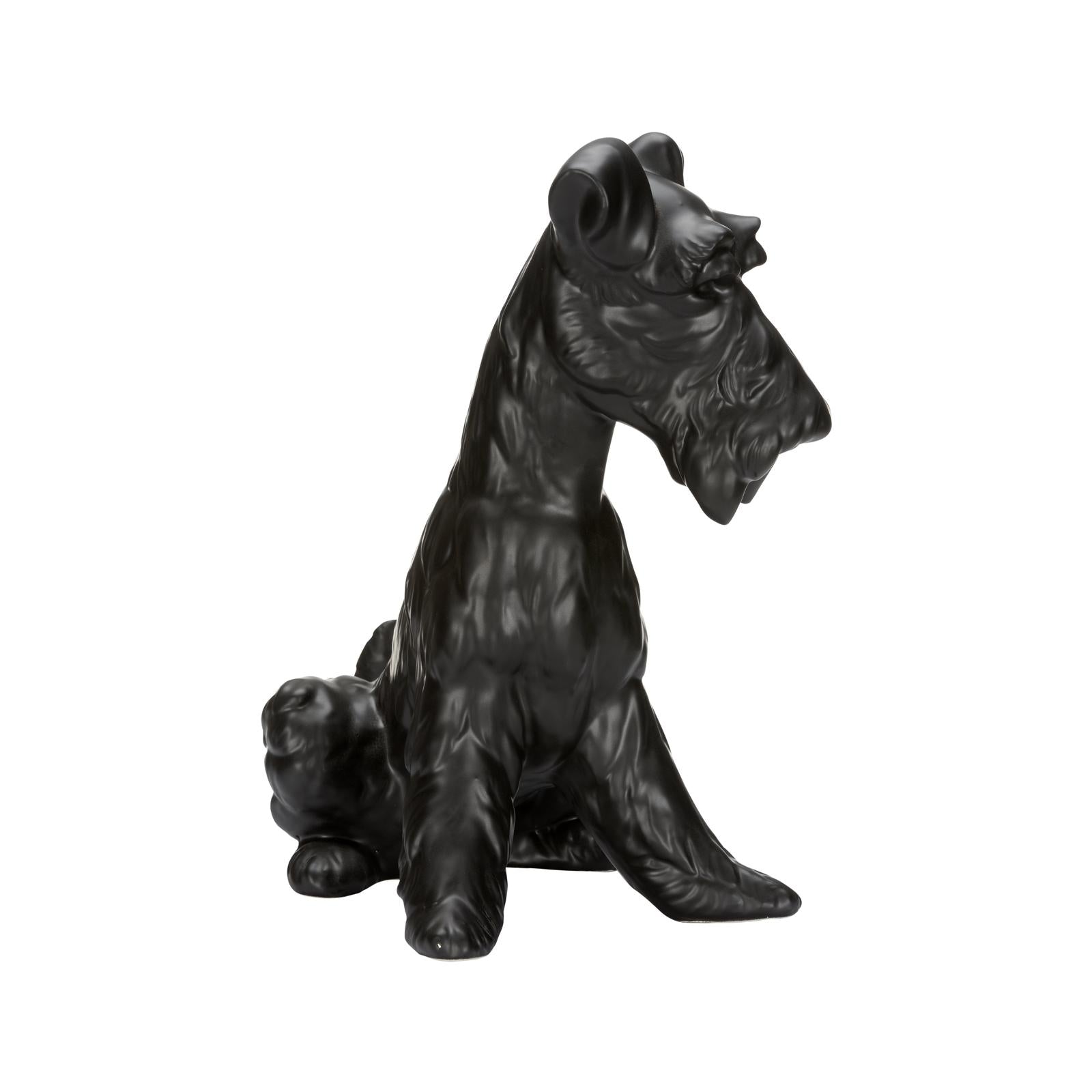 Chelsea House Black Henry Dog Statue